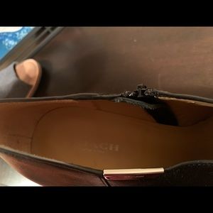 Black Coach size 9.5 shoes